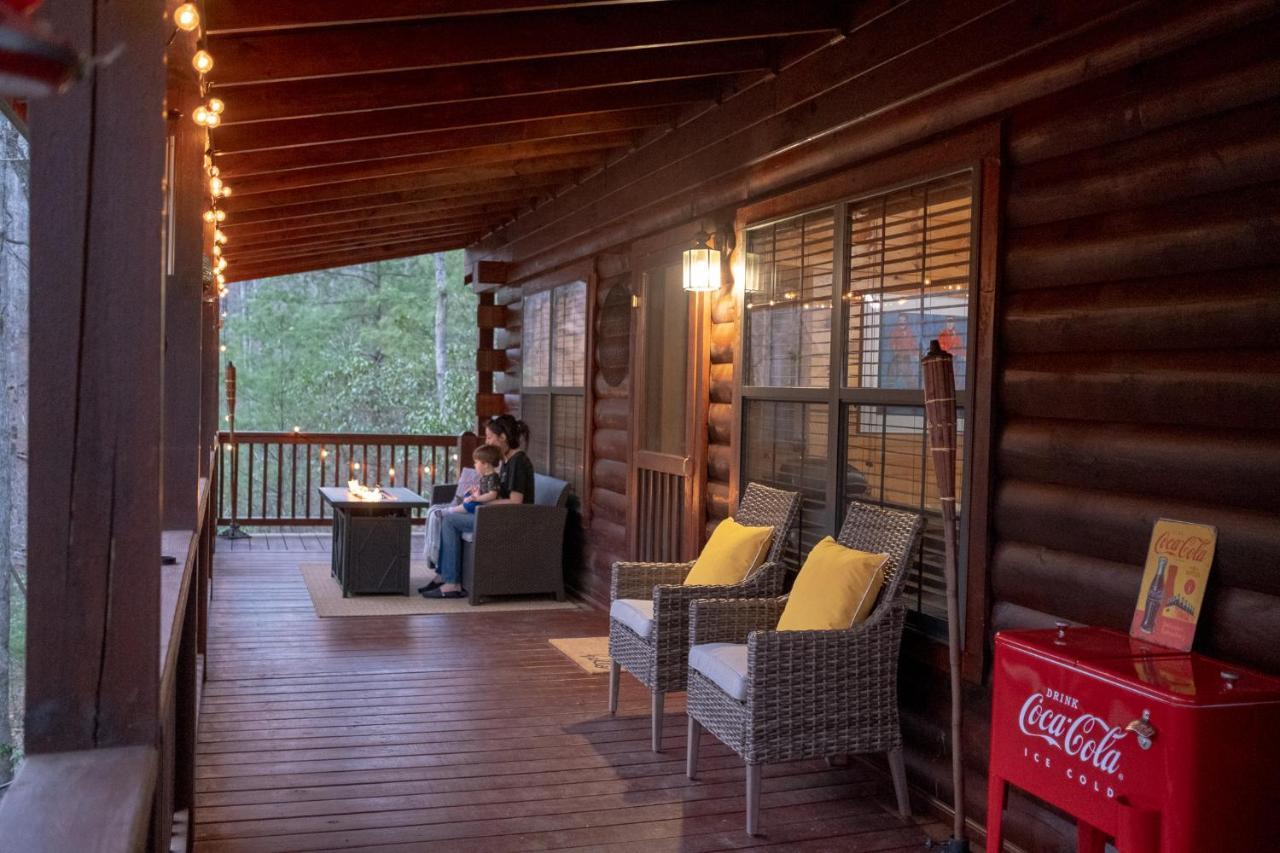 Three Dog Night - Pet-Friendly Cabin With Hot Tub Villa Блу Ридж Екстериор снимка