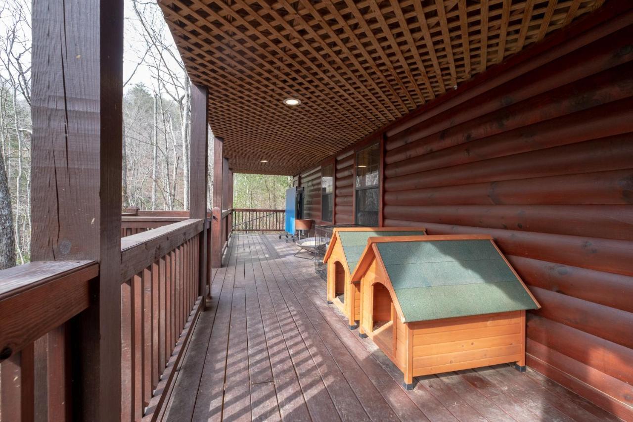 Three Dog Night - Pet-Friendly Cabin With Hot Tub Villa Блу Ридж Екстериор снимка