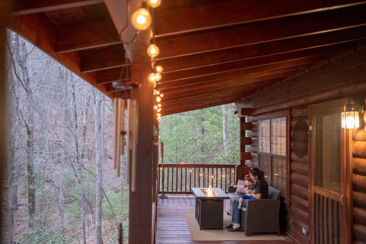 Three Dog Night - Pet-Friendly Cabin With Hot Tub Villa Блу Ридж Екстериор снимка