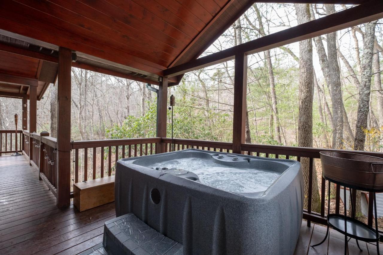 Three Dog Night - Pet-Friendly Cabin With Hot Tub Villa Блу Ридж Екстериор снимка