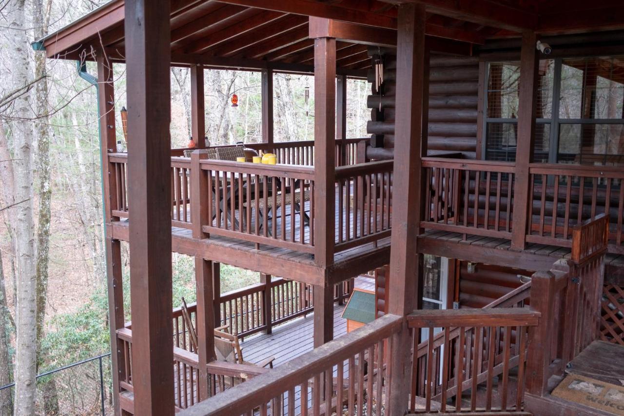 Three Dog Night - Pet-Friendly Cabin With Hot Tub Villa Блу Ридж Екстериор снимка