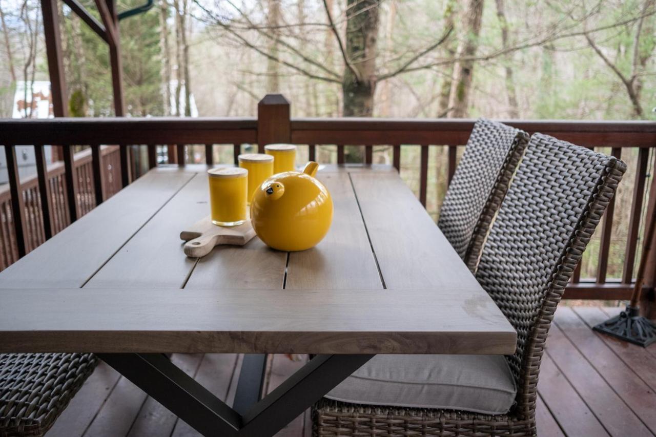 Three Dog Night - Pet-Friendly Cabin With Hot Tub Villa Блу Ридж Екстериор снимка