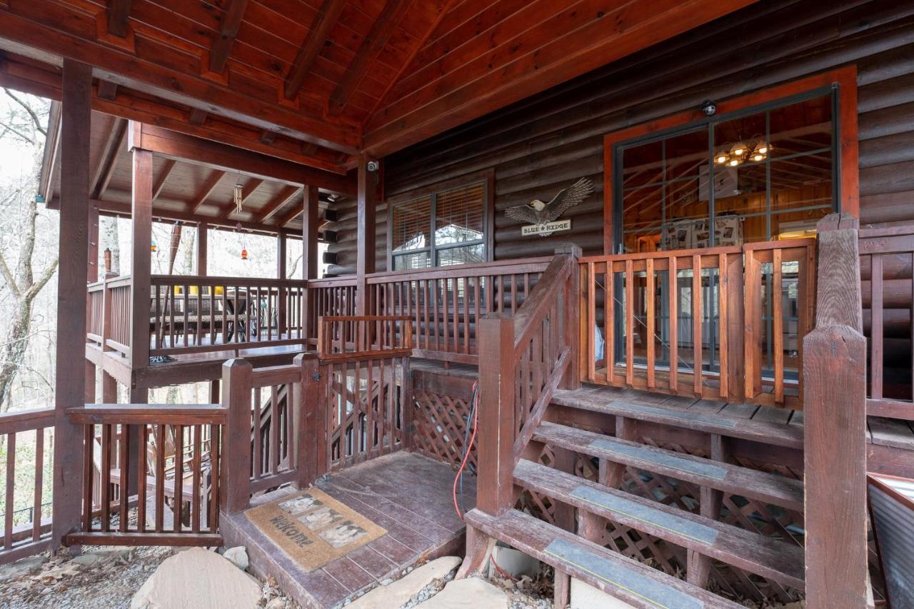 Three Dog Night - Pet-Friendly Cabin With Hot Tub Villa Блу Ридж Екстериор снимка
